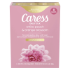 Caress Bar Soap for Women, Daily Silk White Peach & Orange Blossom for All Skin 3.75 oz 8 Ct