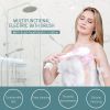 Electric Body Brush Shower, USB Rechargeable Back Body Brush with Long Handle
