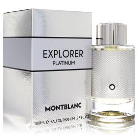Montblanc Explorer Platinum by Mont Blanc Eau De Parfum Spray (Gender: Men, size: 3.4 oz)
